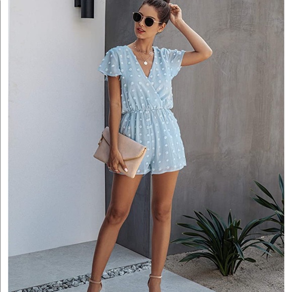 NWOT Dot Romper - Picture 4 of 7